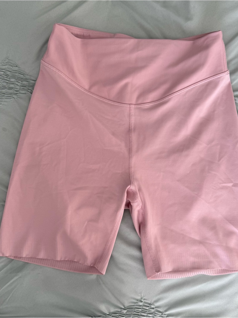 lululemon athletica Blush Pink High-Rise Bike Shorts